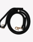 'Black' - Braided Rope Leash