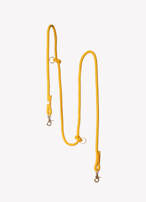 'Yellow' - Hands Free Braided Leash