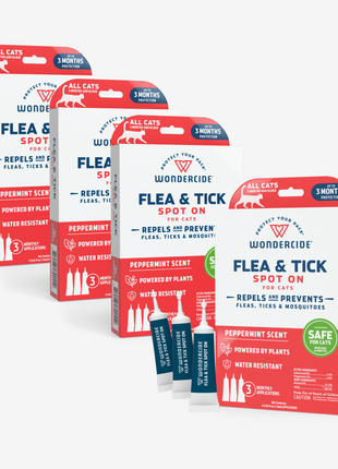 12-Month Flea & Tick Spot On for Dogs + Cats