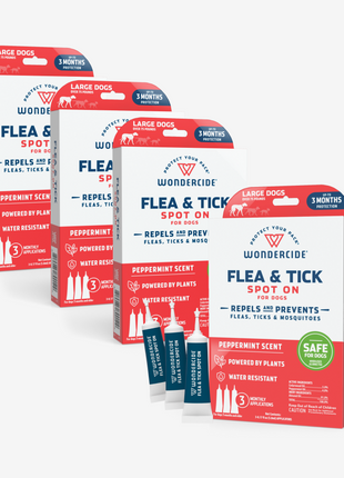 12-Month Flea & Tick Spot On for Dogs + Cats