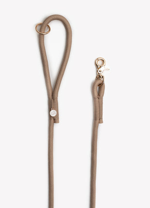 'Sand' - Braided Rope Leash