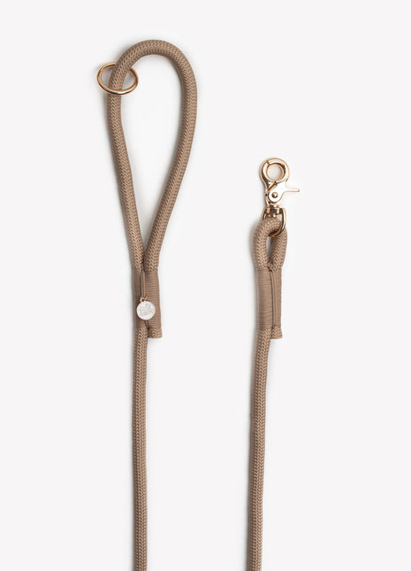 'Sand' - Braided Rope Leash