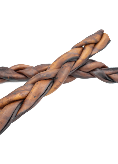 10-12 Inch Large Braided Collagen Stick
