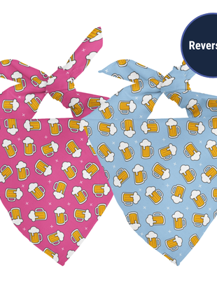 Cheers and Beers Dog Bandana