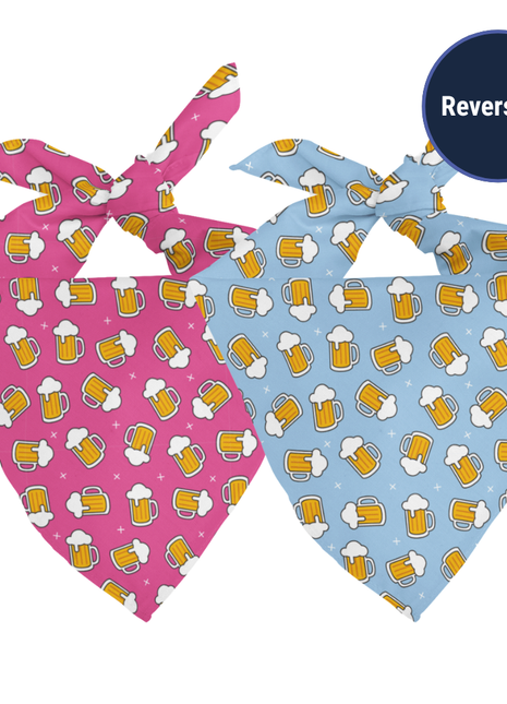 Cheers and Beers Dog Bandana