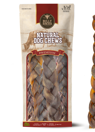 10-12 Inch Braided Collagen Stick