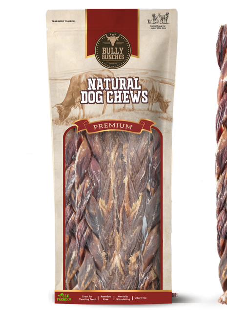 12 Inch Braided Jerky Stick