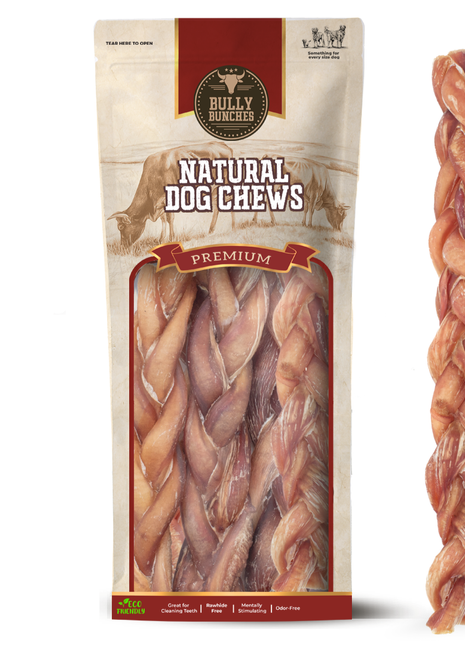 12 Inch Thick Braided Bully Stick
