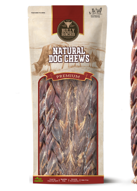 12 Inch Braided Jerky Stick