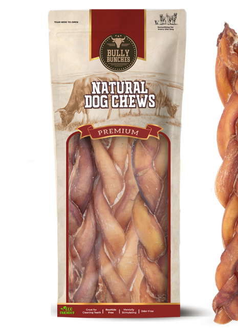 12 Inch Monster Braided Bully Stick