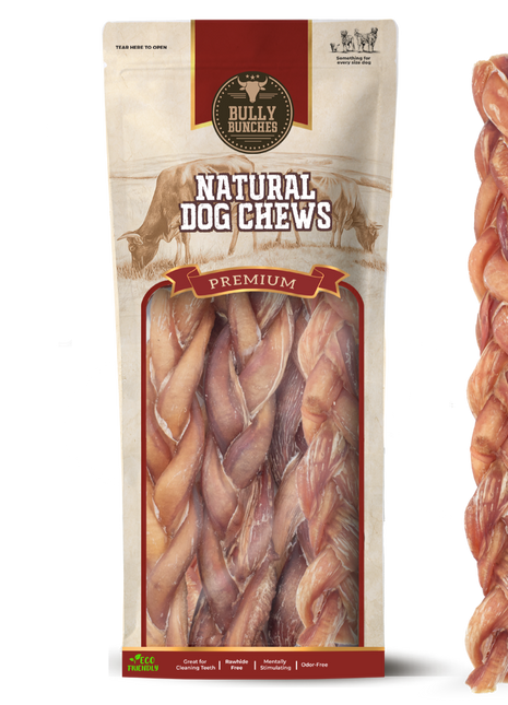 12 Inch Thick Braided Bully Stick