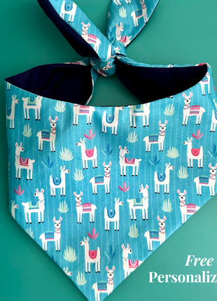 Llama Dog Bandana