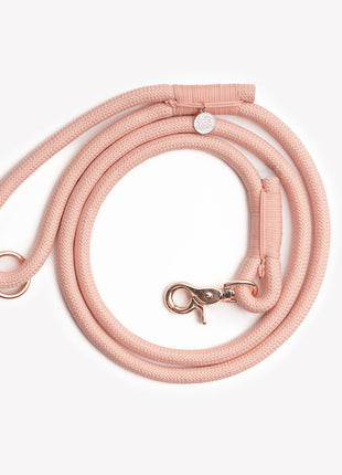 'Powder Rose' - Braided Rope Leash