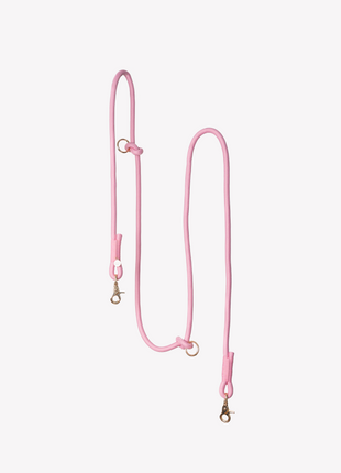 'Pink' - Hands Free Braided Leash