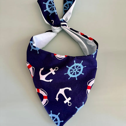 Nautical Dog Bandana New Arrivals