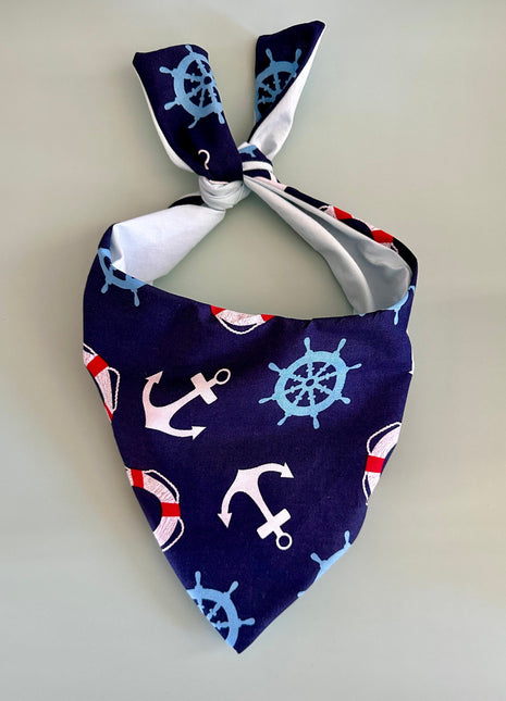 Nautical Dog Bandana New Arrivals