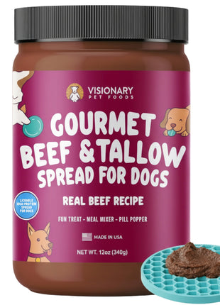 Beef and Beef Tallow Meat Spread | NEW 12oz Jar