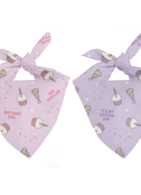 Birthday Girl & Gotcha Day Dog Bandana