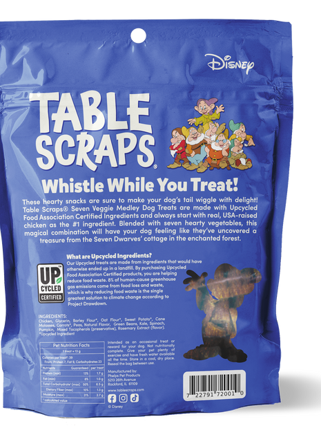 Seven Dawrfs Seven Veggie Medley Chicken Recipe Dog Treats