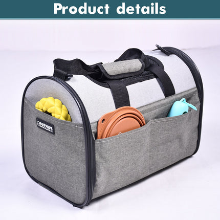 GOOPAWS Soft Sided Collapsible Airline Travel Pet Carrier Bag for Comfort and Travel - Pup List