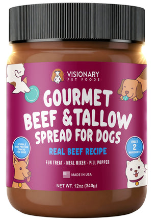 Beef and Beef Tallow Meat Spread | NEW 12oz Jar