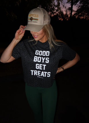 Good Boys Get Treats Crop Top | Gift for Dog Lovers & Pup Owners