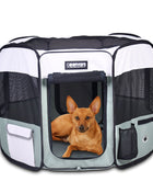 Jespet 2-Door Portable Soft-Sided Dog, Cat & Small Pet Exercise Playpen - Pup List