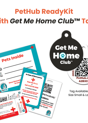 PetHub QR Pet ID Comprehensive ReadyKit – Complete Emergency Kit