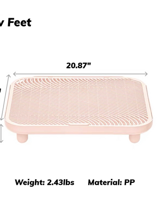 Cat Litter Mat Trapping Mat, Non-Slip Litter Mat for Cat, Litter Step Mat