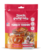 Jack PetPals Handcrafted Jerky Turkey Tendon Dog Treats (2.5oz)