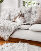 CatNap™ Anti-Scratch & Waterproof Throw Blanket - Grey