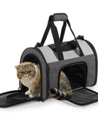 GOOPAWS Soft Sided Collapsible Airline Travel Pet Carrier Bag for Comfort and Travel - Pup List