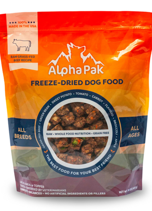 PREMIUM RAW FREEZE DRIED DOG FOOD BEEF