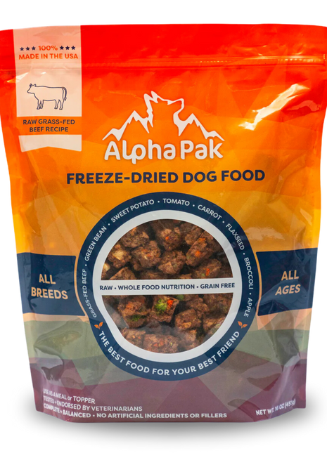 PREMIUM RAW FREEZE DRIED DOG FOOD BEEF