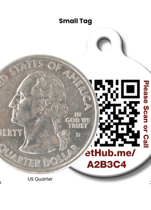 PetHub QR Pet ID Tag – Oh Crap I’m Lost
