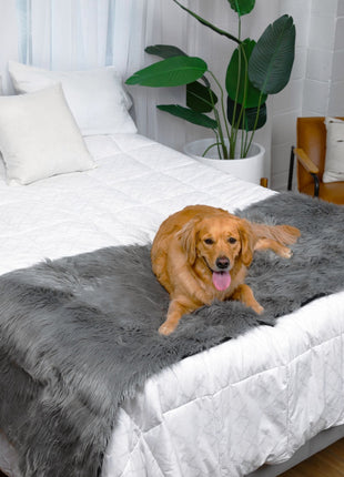 PupProtector™ Waterproof Bed Runner - Charcoal Grey