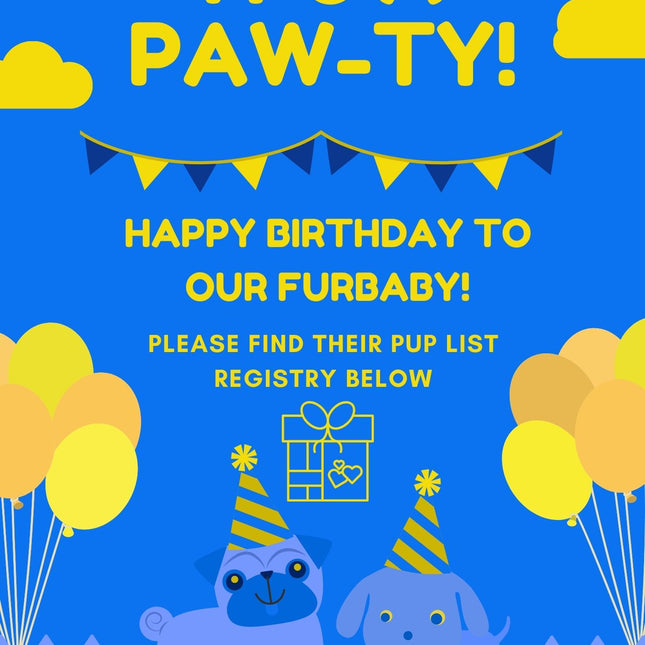 It's a Paw-Ty!