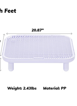 Cat Litter Mat Trapping Mat, Non-Slip Litter Mat for Cat, Litter Step Mat