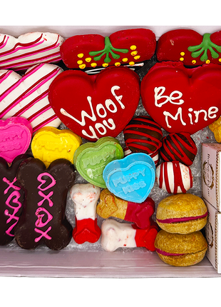 Love My Dog Themed Treats Box