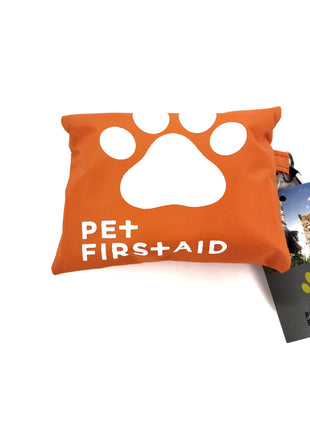 19-Piece Pet Travel First Aid Kit with Carabiner - Compact Emergency Care for Adventurous Pets