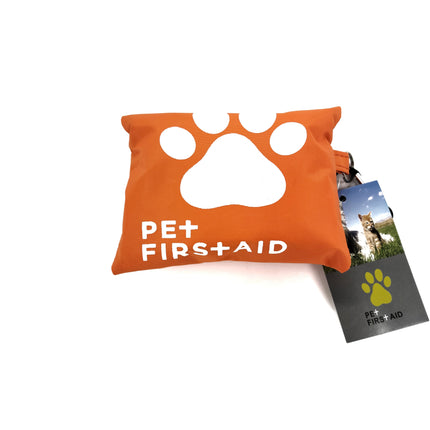19-Piece Pet Travel First Aid Kit with Carabiner - Compact Emergency Care for Adventurous Pets