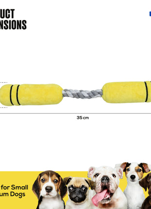 NUNCHUCKS TUG ROPE INTERACTIVE TOY