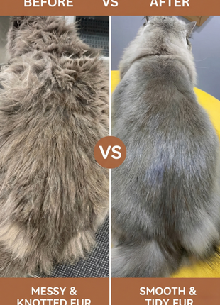 CalmCare Grooming Brush with One-Click Fur Release by Dr. Milou - Pup List