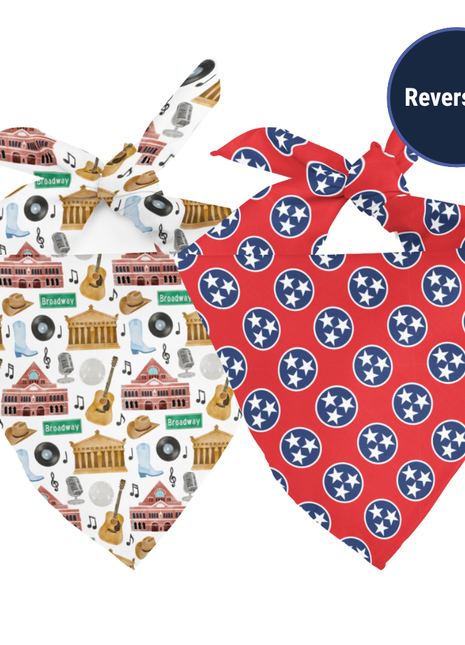 Nashville Tennessee Dog Bandana