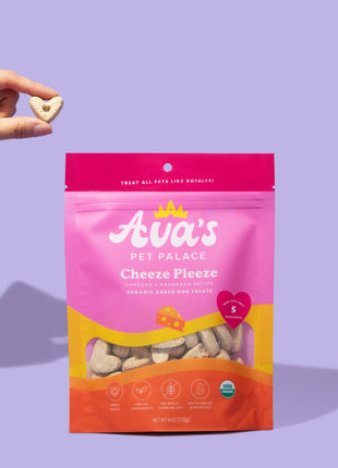 Organic Baked Dog Treats - Cheeze Pleeze
