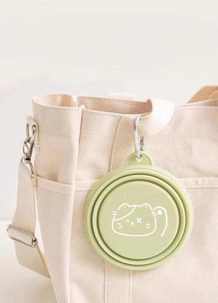 Single Foldable Pet Travel Bowl by Milou & Lumi