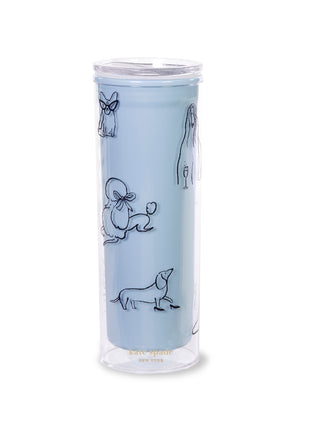 Acrylic Thermal Mug, Dog Party