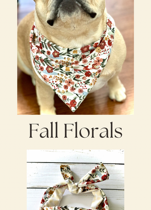 Floral Dog Bandana