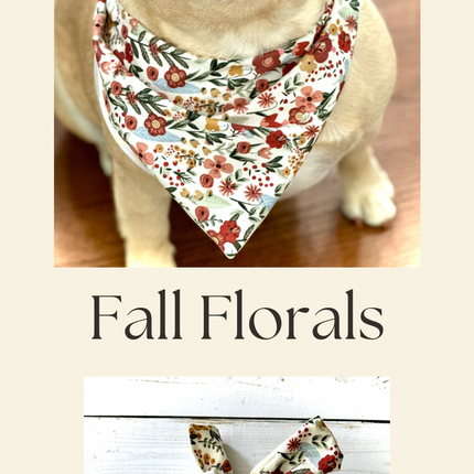 Floral Dog Bandana