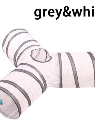 2/3/4/5 Holes Pet Cat Tunnel Toys Foldable Pet Cat Kitty Training Interactive Fun Toy For Cats Rabbit Animal Play Tunnel Tube For Cats Tunnels for Indoor Cats Cat Tube Collapsible 3 Way Pet Tunnel Great Toy for Cats